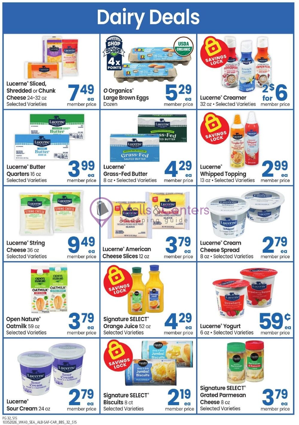 Weekly ad for Safeway valid: 10/05/2026 - 11/01/2026, page 32