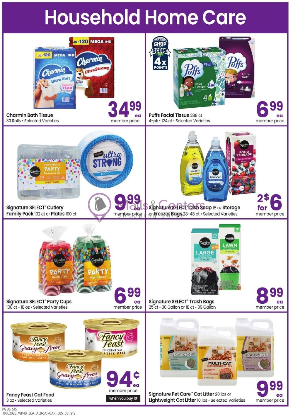 Weekly ad for Safeway valid: 10/05/2026 - 11/01/2026, page 36