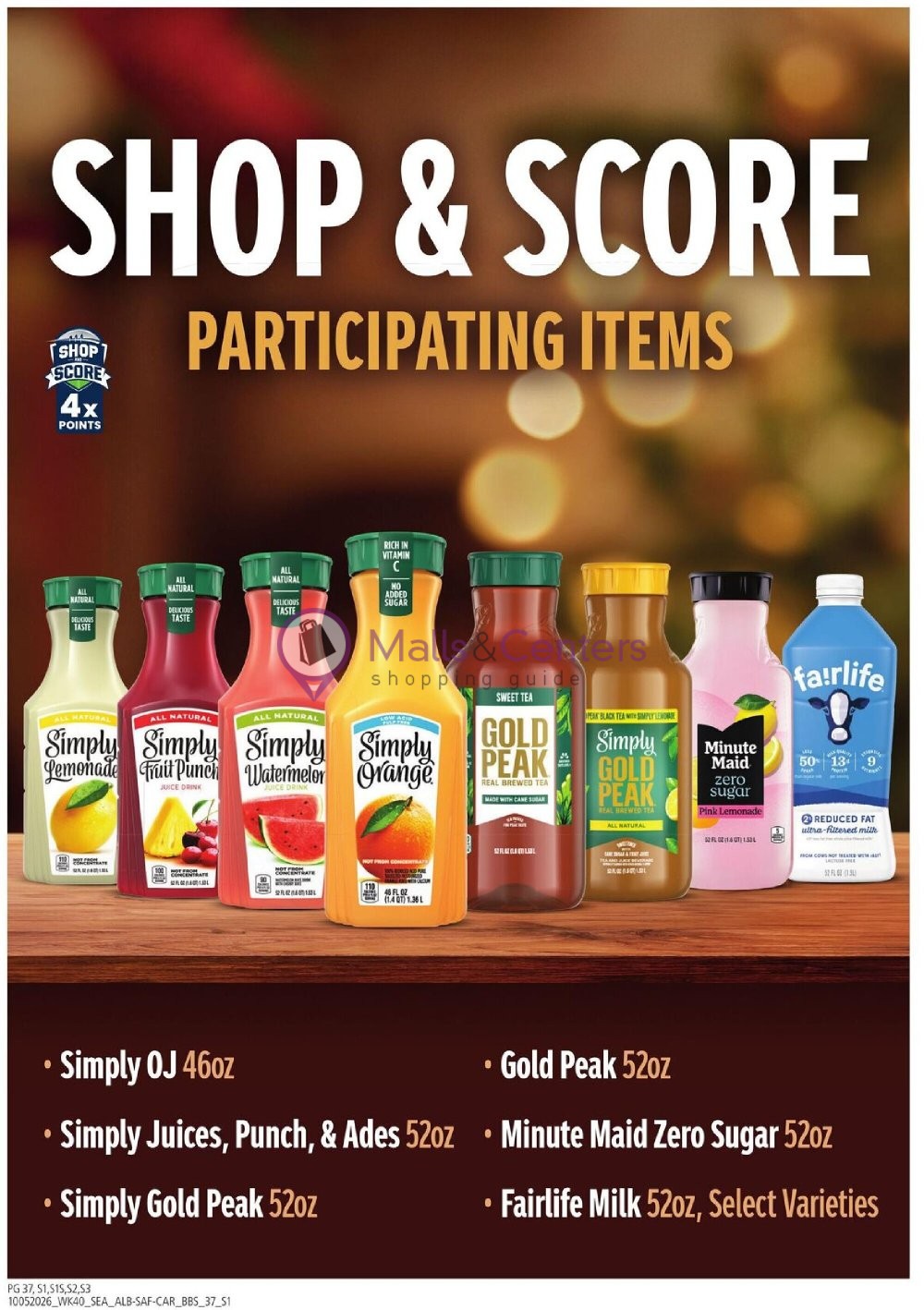 Weekly ad for Safeway valid: 10/05/2026 - 11/01/2026, page 37