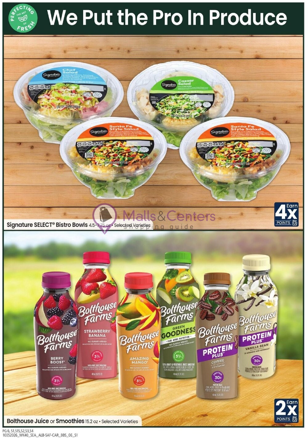 Weekly ad for Safeway valid: 10/05/2026 - 11/01/2026, page 6