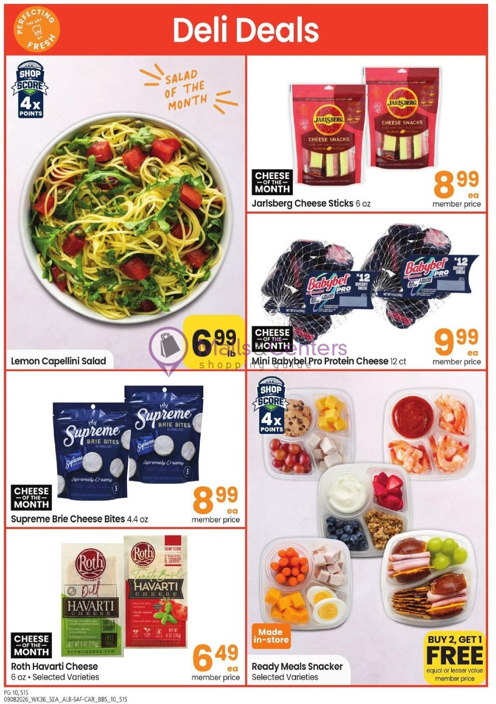 Weekly ad for Safeway valid: 09/08/2026 - 10/04/2026, page 10