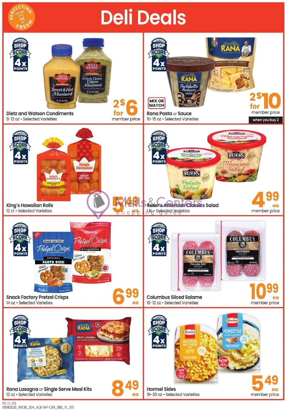 Weekly ad for Safeway valid: 09/08/2026 - 10/04/2026, page 11