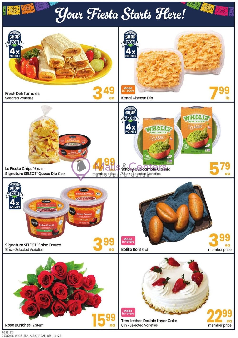 Weekly ad for Safeway valid: 09/08/2026 - 10/04/2026, page 13