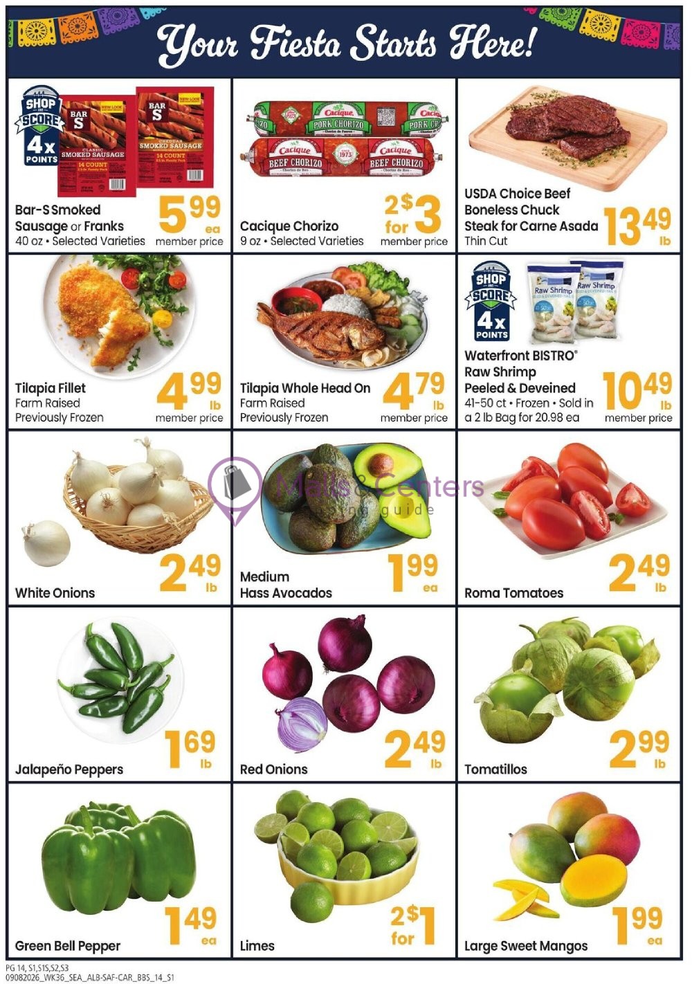 Weekly ad for Safeway valid: 09/08/2026 - 10/04/2026, page 14