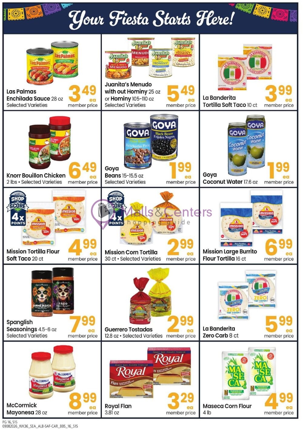 Weekly ad for Safeway valid: 09/08/2026 - 10/04/2026, page 16