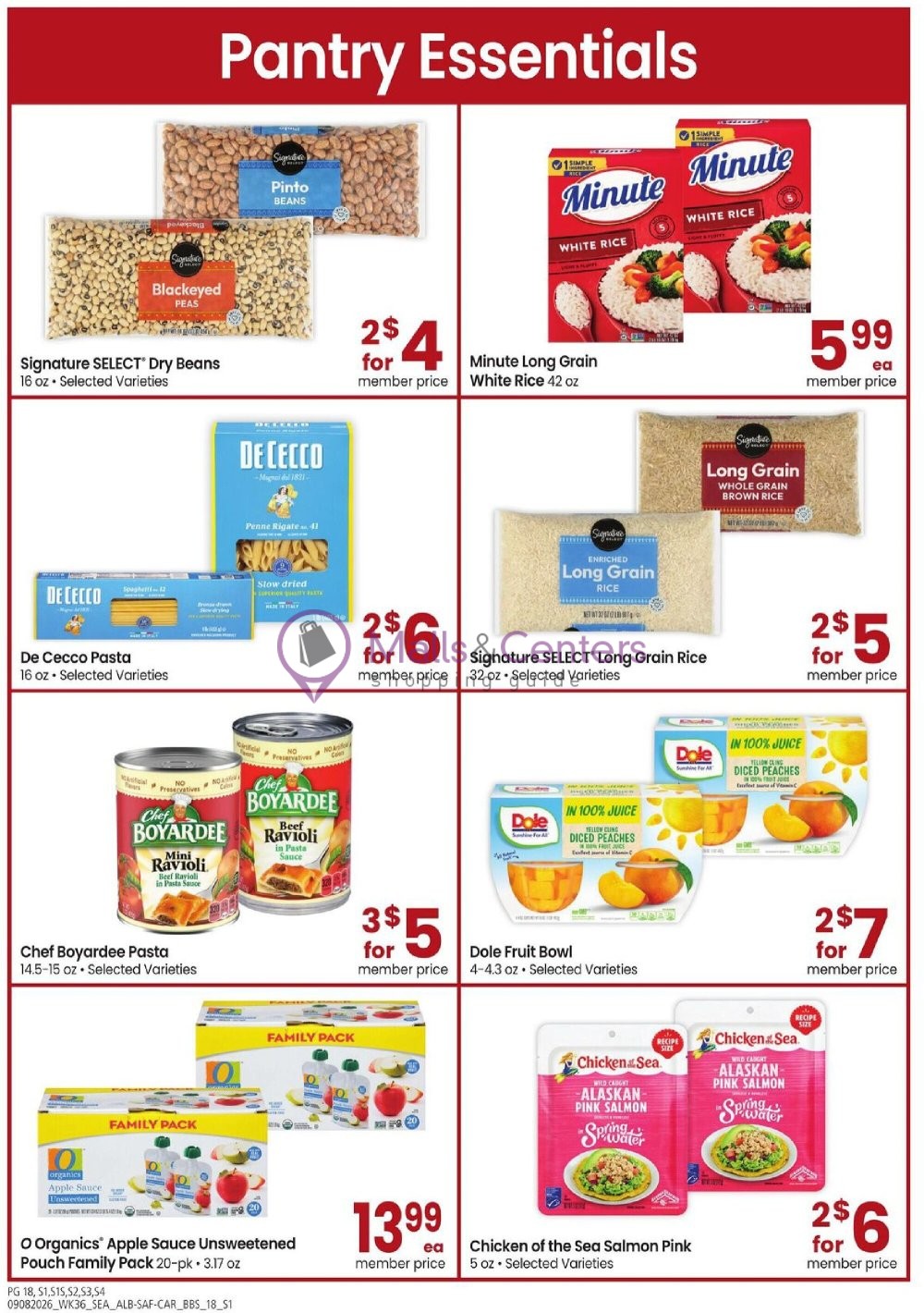 Weekly ad for Safeway valid: 09/08/2026 - 10/04/2026, page 18