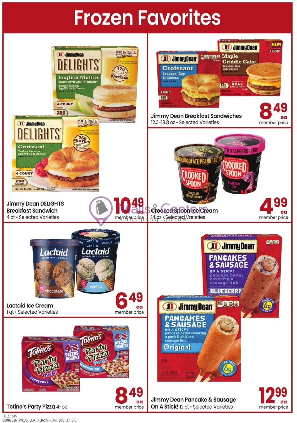 Weekly ad for Safeway valid: 09/08/2026 - 10/04/2026, page 27