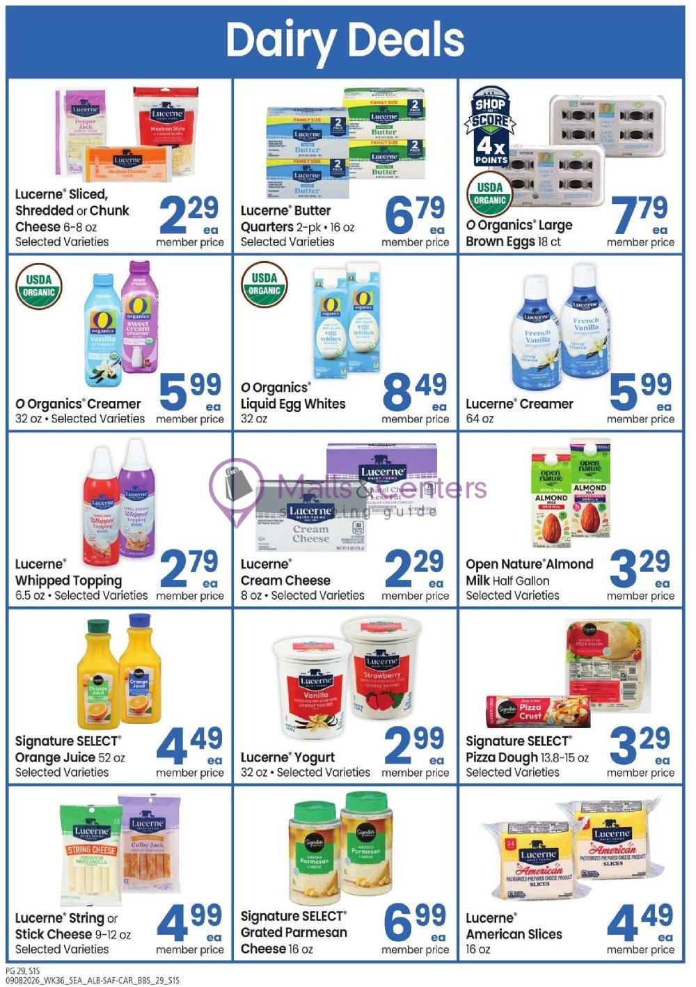 Weekly ad for Safeway valid: 09/08/2026 - 10/04/2026, page 29