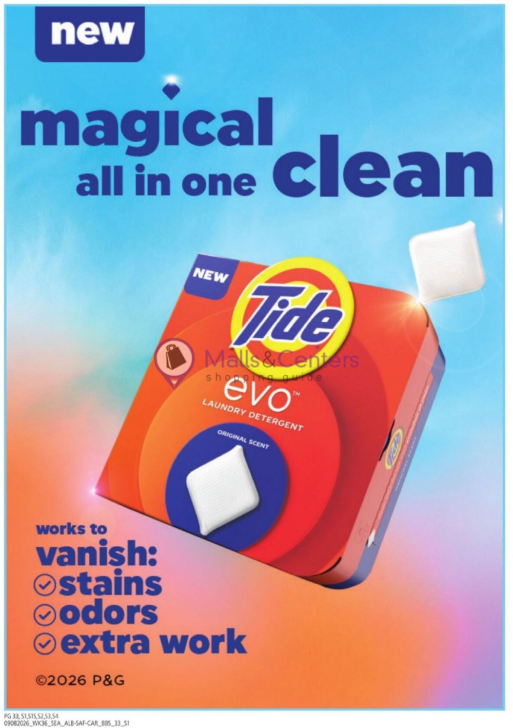 Weekly ad for Safeway valid: 09/08/2026 - 10/04/2026, page 33