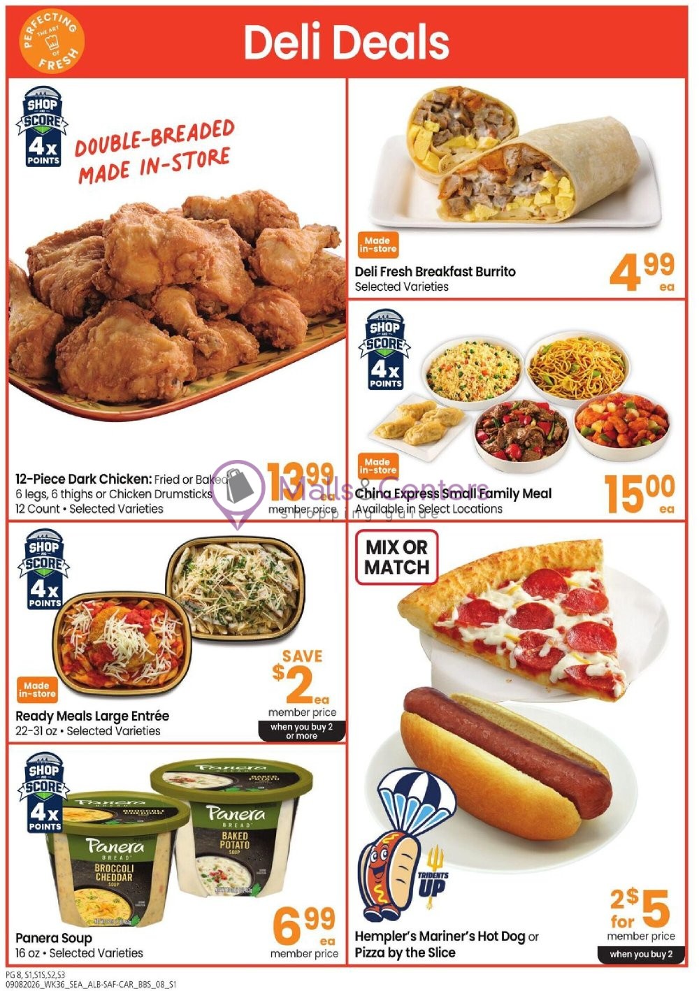 Weekly ad for Safeway valid: 09/08/2026 - 10/04/2026, page 8