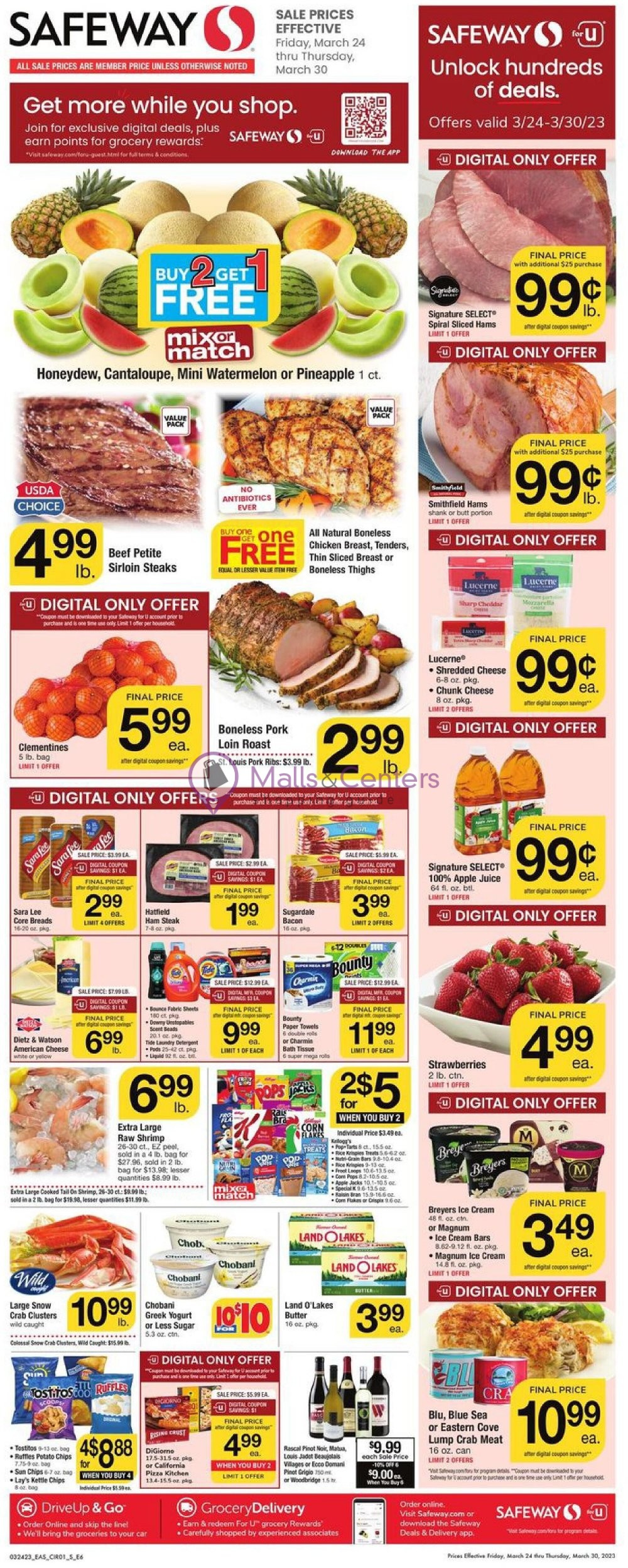 weekly ads Safeway - page 1 - mallscenters.com