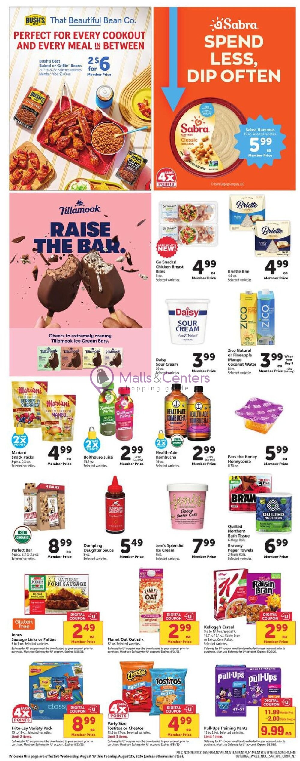Weekly ad for Safeway valid: 08/19/2026 - 08/25/2026, page 7