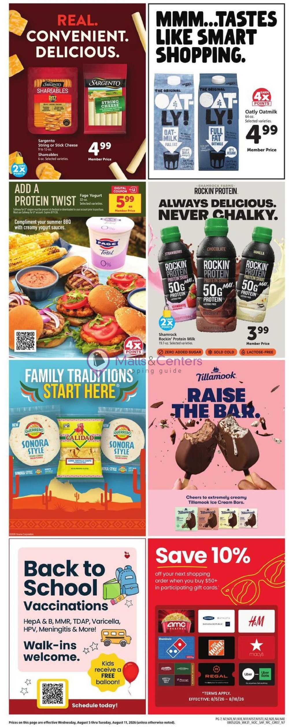 Weekly ad for Safeway valid: 08/05/2026 - 08/11/2026, page 7