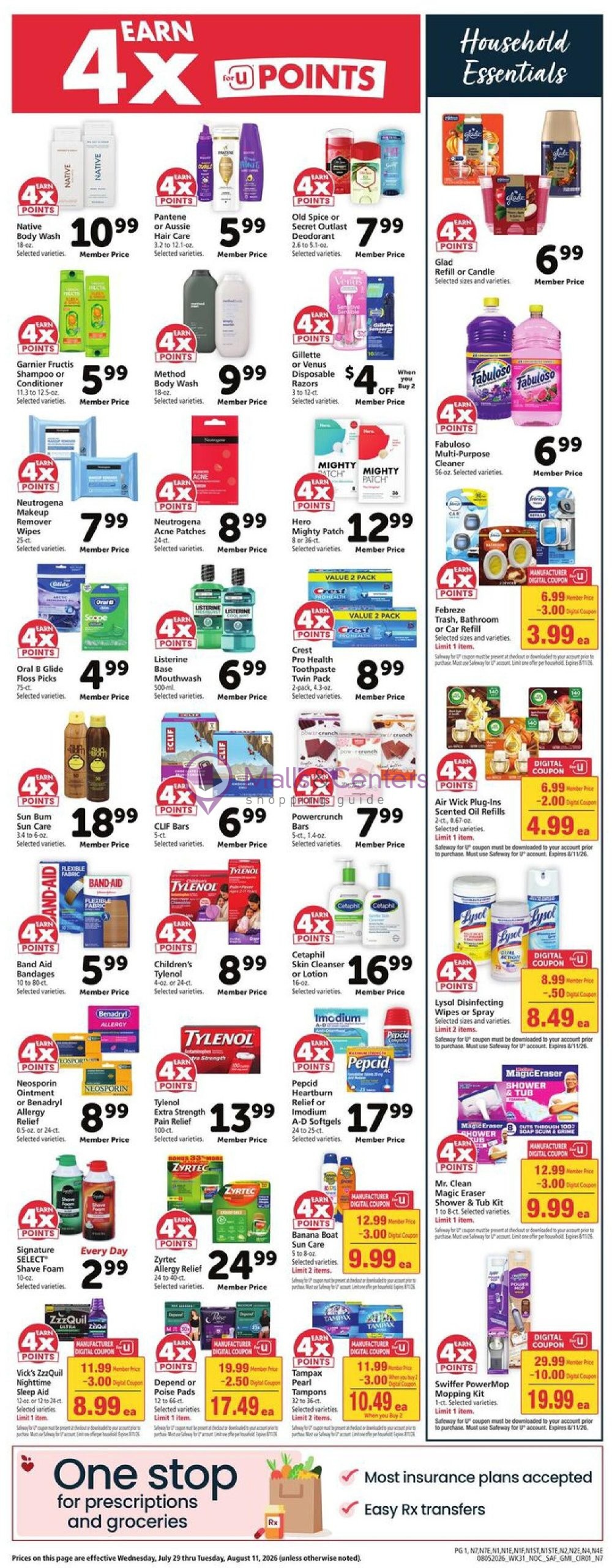 Weekly ad for Safeway valid: 08/05/2026 - 08/11/2026, page 9