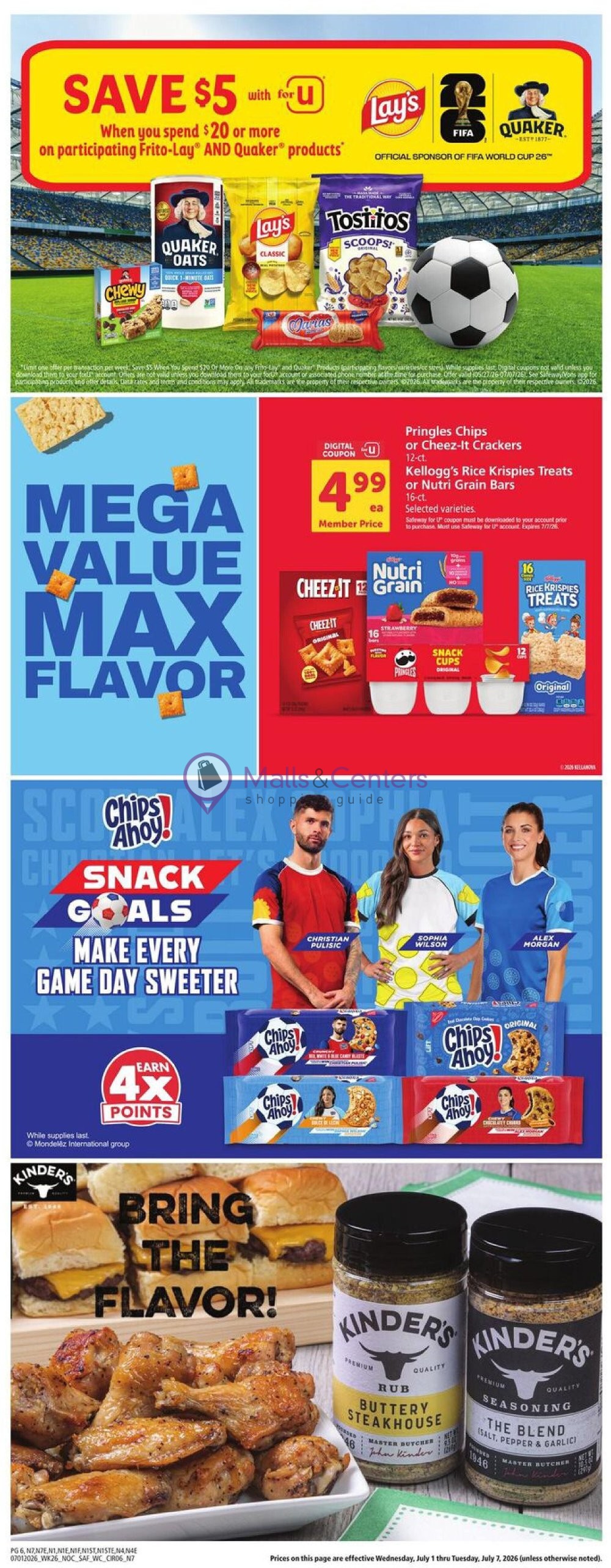 Weekly ad for Safeway valid: 07/01/2026 - 07/07/2026, page 6