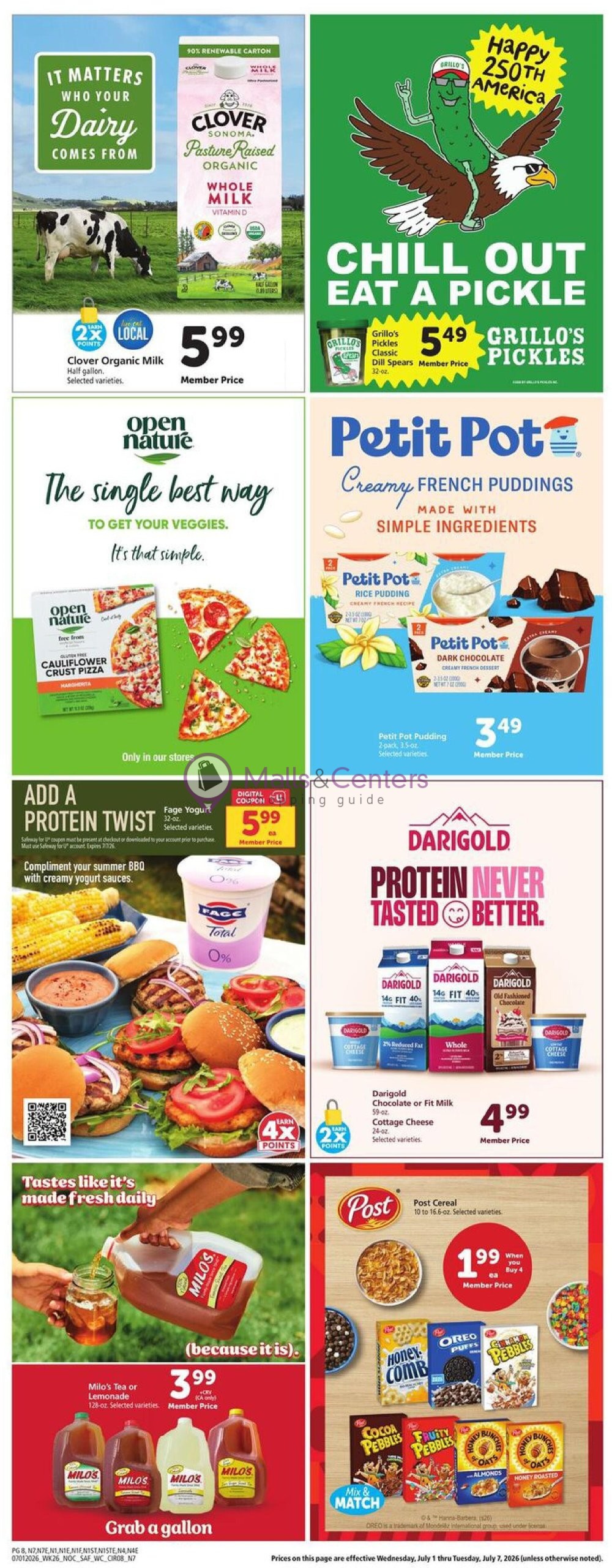 Weekly ad for Safeway valid: 07/01/2026 - 07/07/2026, page 8