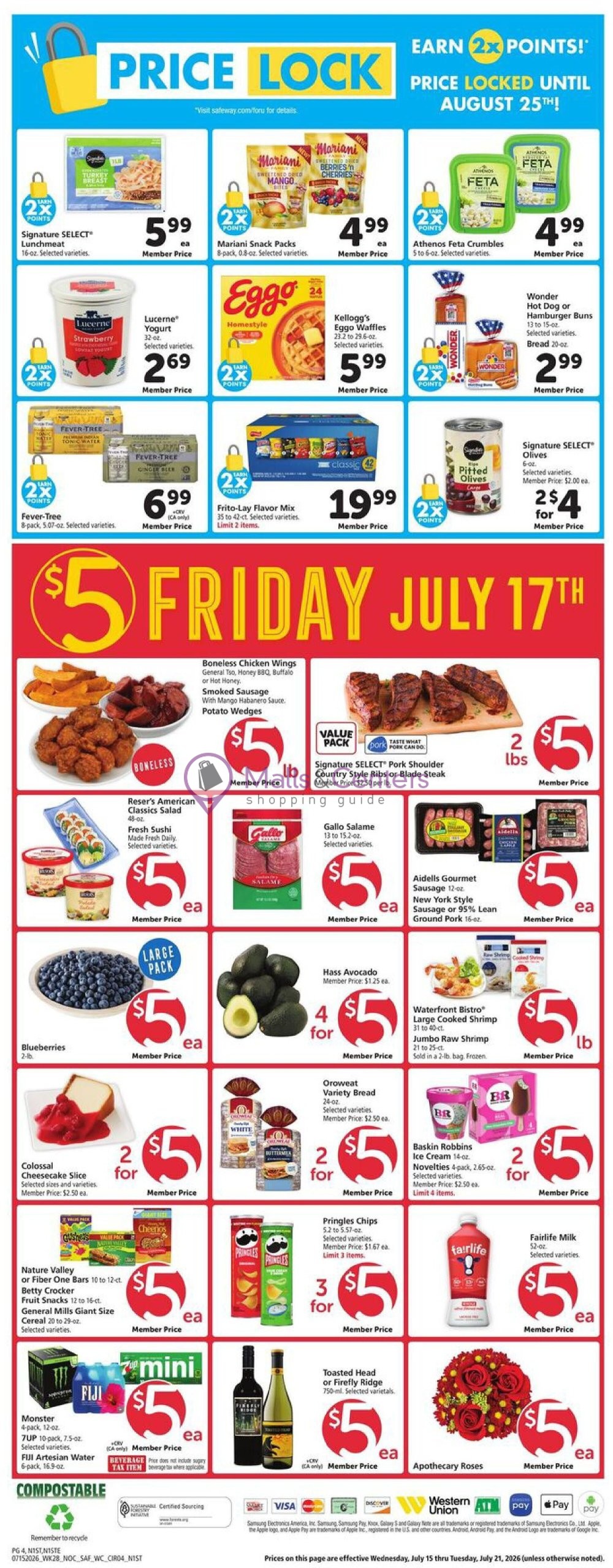 Weekly ad for Safeway valid: 07/15/2026 - 07/21/2026, page 4