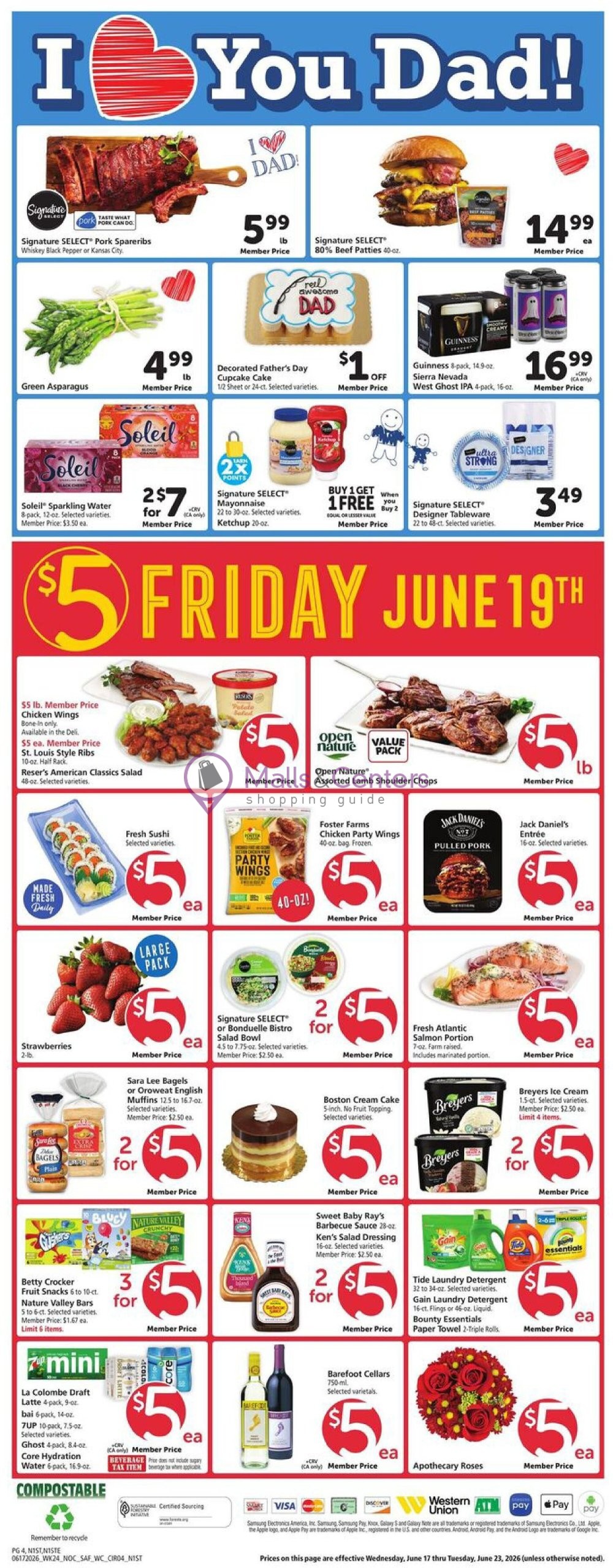 Weekly ad for Safeway valid: 06/17/2026 - 06/23/2026, page 4