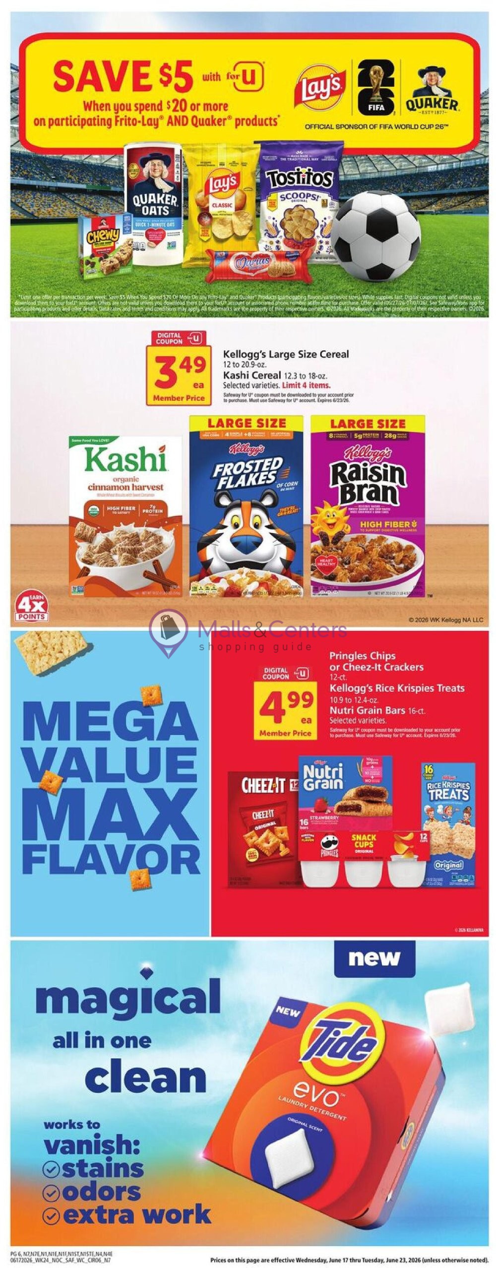 Weekly ad for Safeway valid: 06/17/2026 - 06/23/2026, page 6