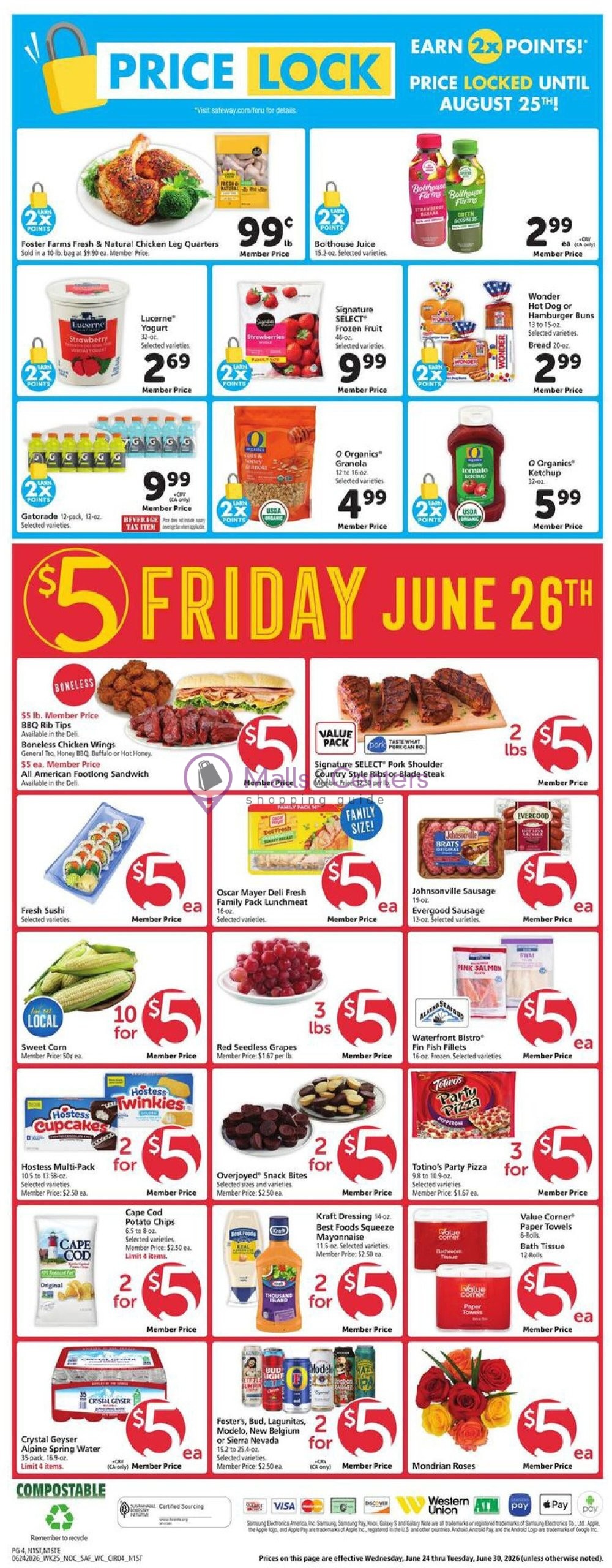 Weekly ad for Safeway valid: 06/24/2026 - 06/30/2026, page 6
