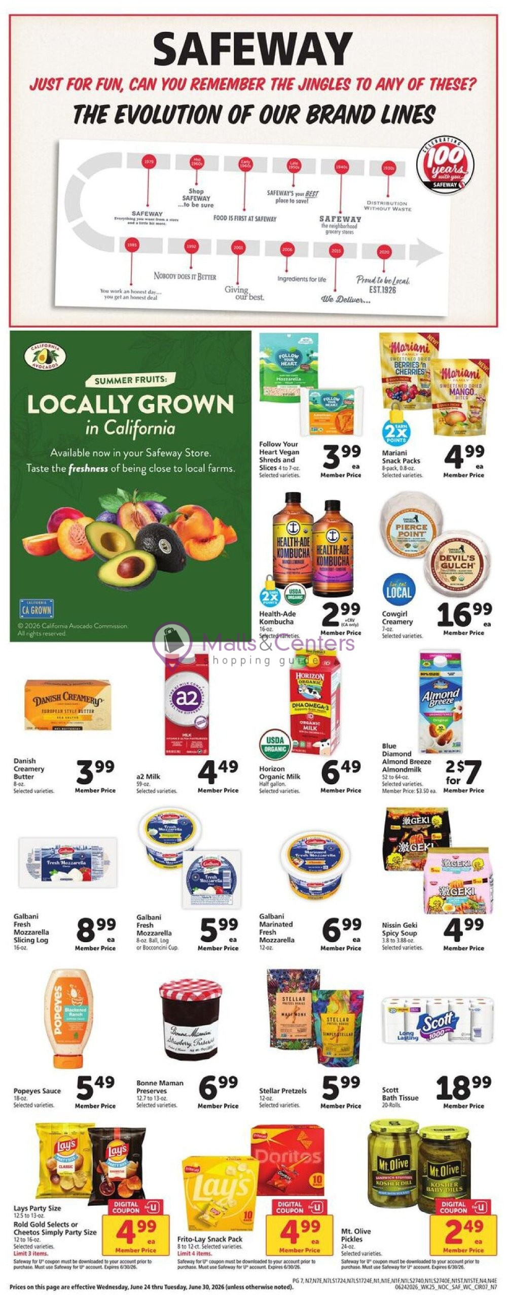Weekly ad for Safeway valid: 06/24/2026 - 06/30/2026, page 9