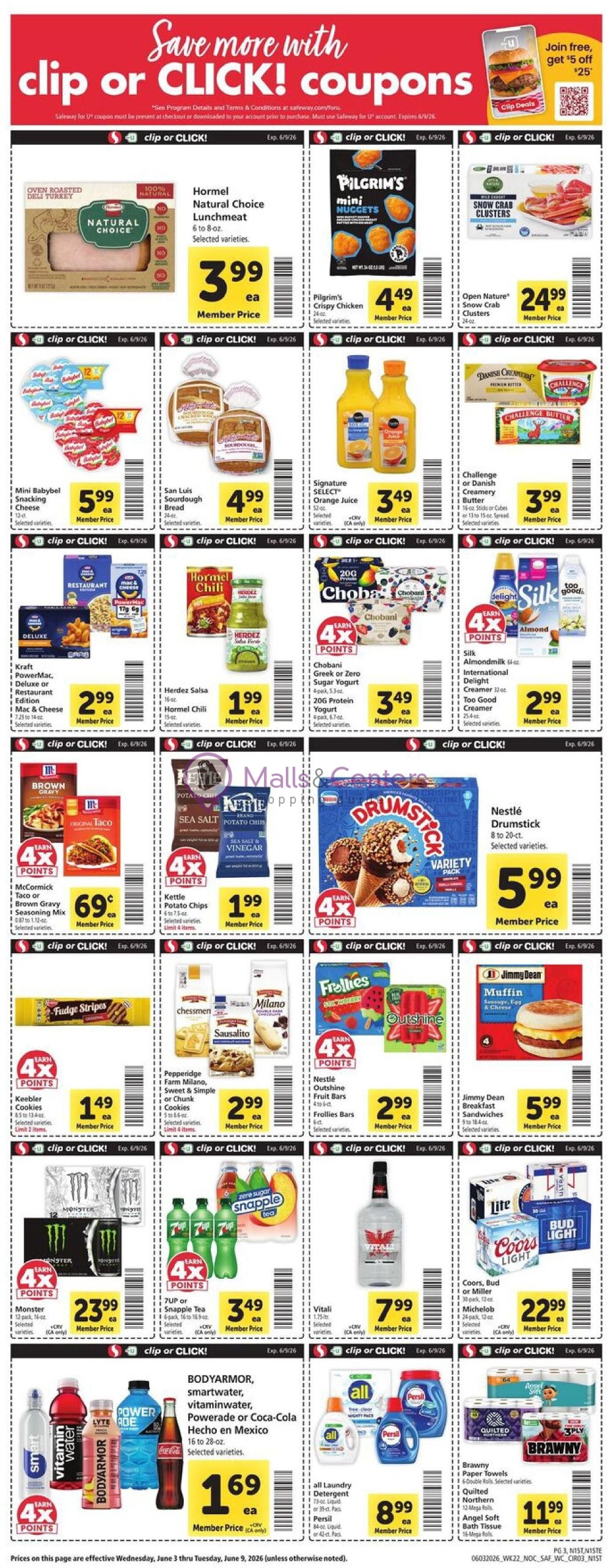 Weekly ad for Safeway valid: 06/03/2026 - 06/09/2026, page 3