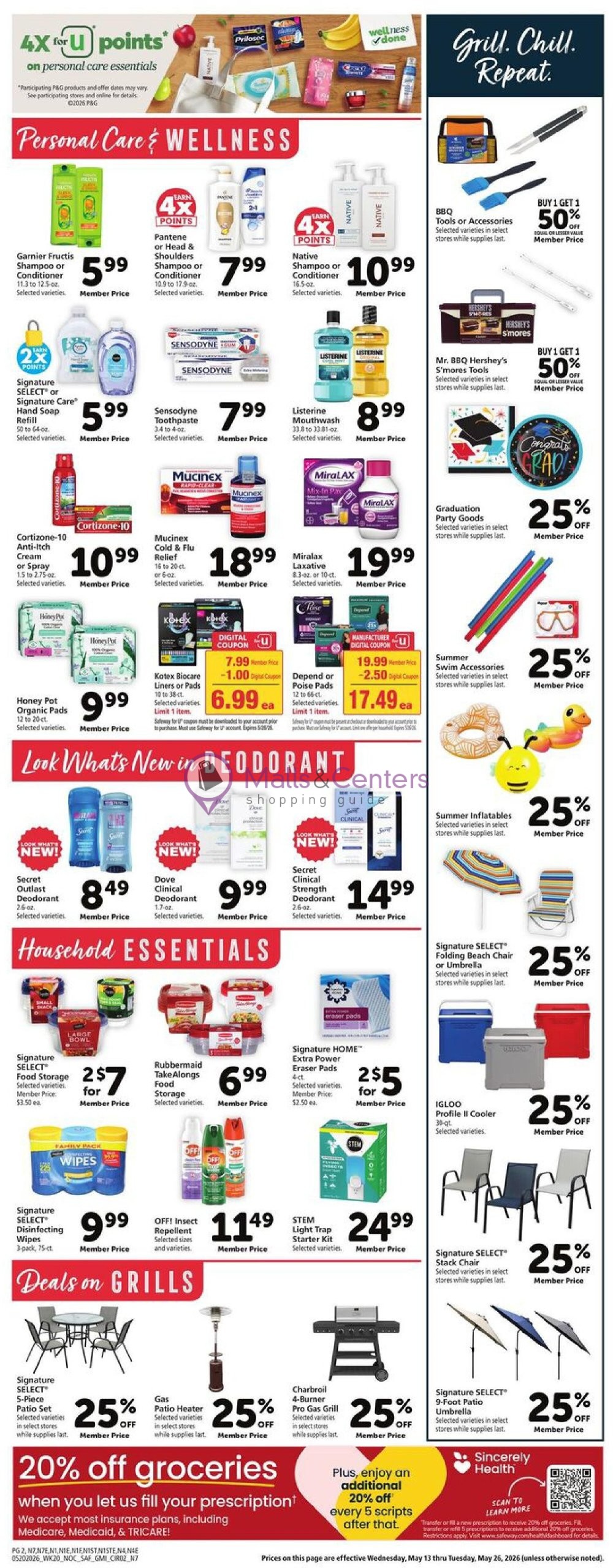 Weekly ad for Safeway valid: 05/20/2026 - 05/26/2026, page 13
