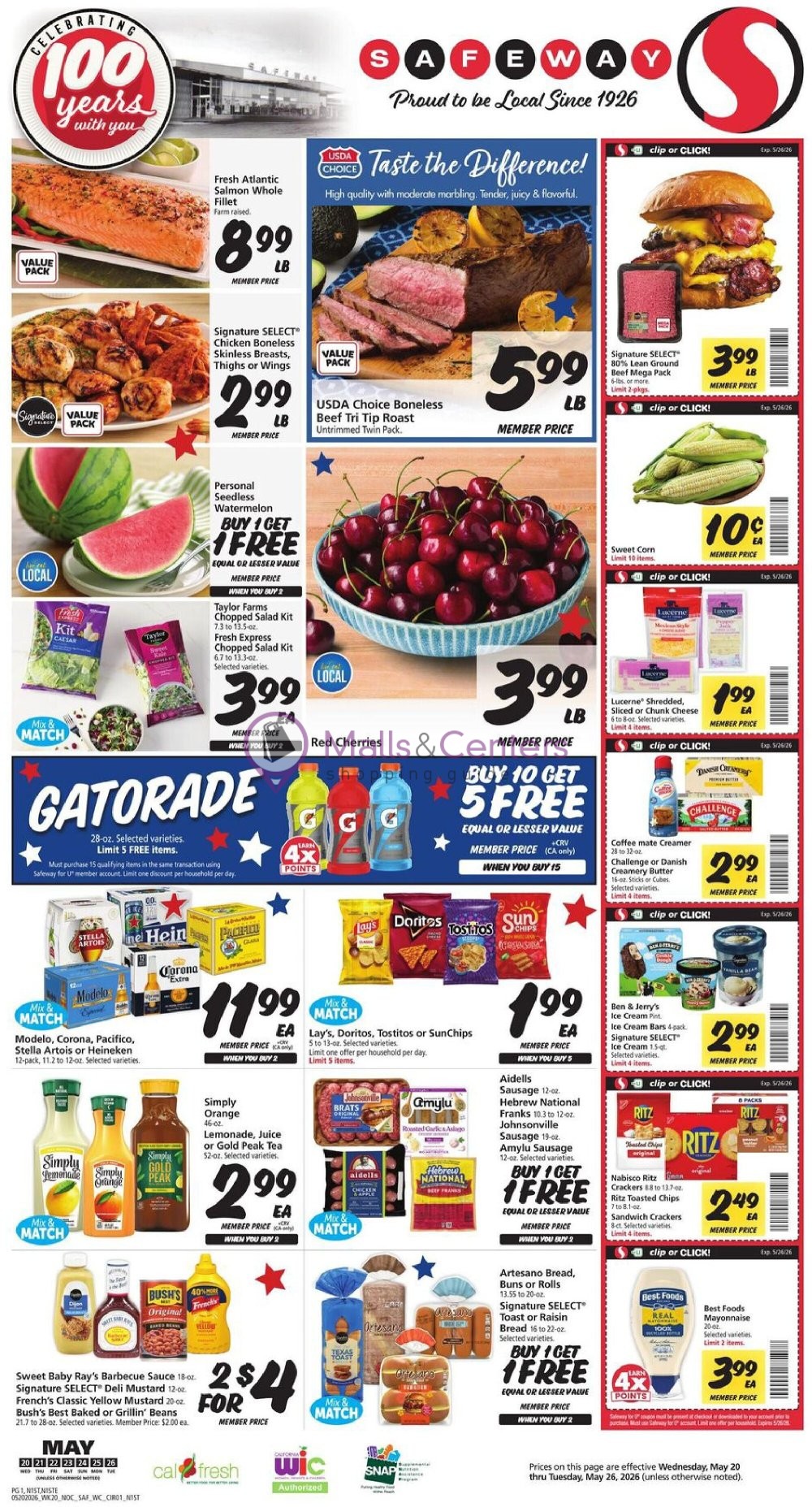 Weekly ad for Safeway valid: 05/20/2026 - 05/26/2026, page 3