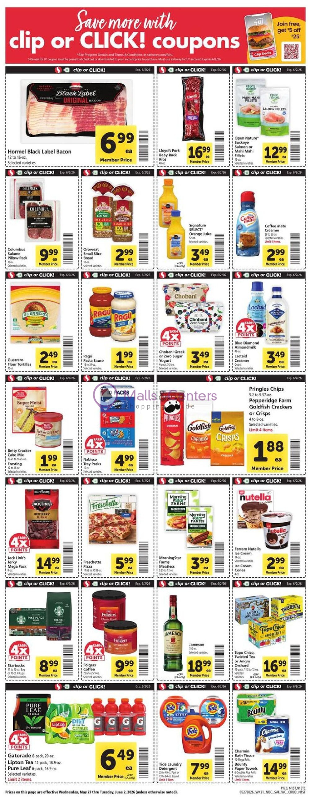 Weekly ad for Safeway valid: 05/27/2026 - 06/02/2026, page 3