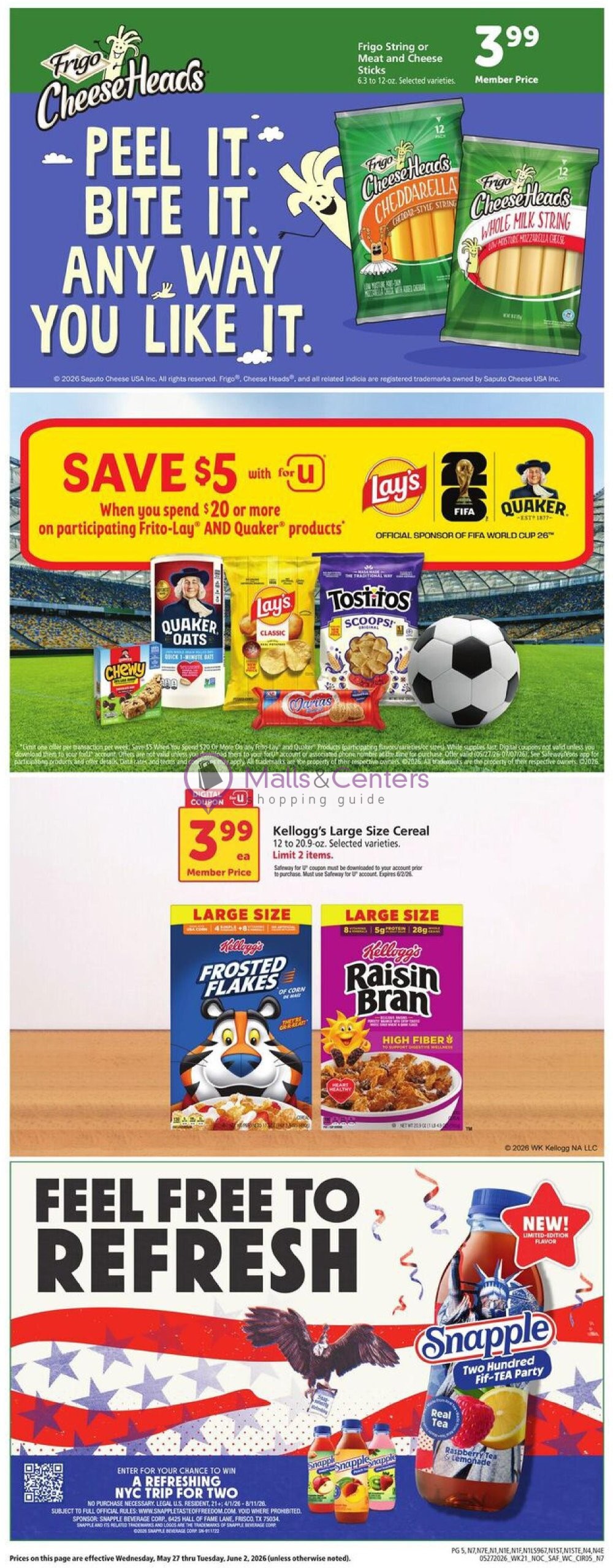 Weekly ad for Safeway valid: 05/27/2026 - 06/02/2026, page 5