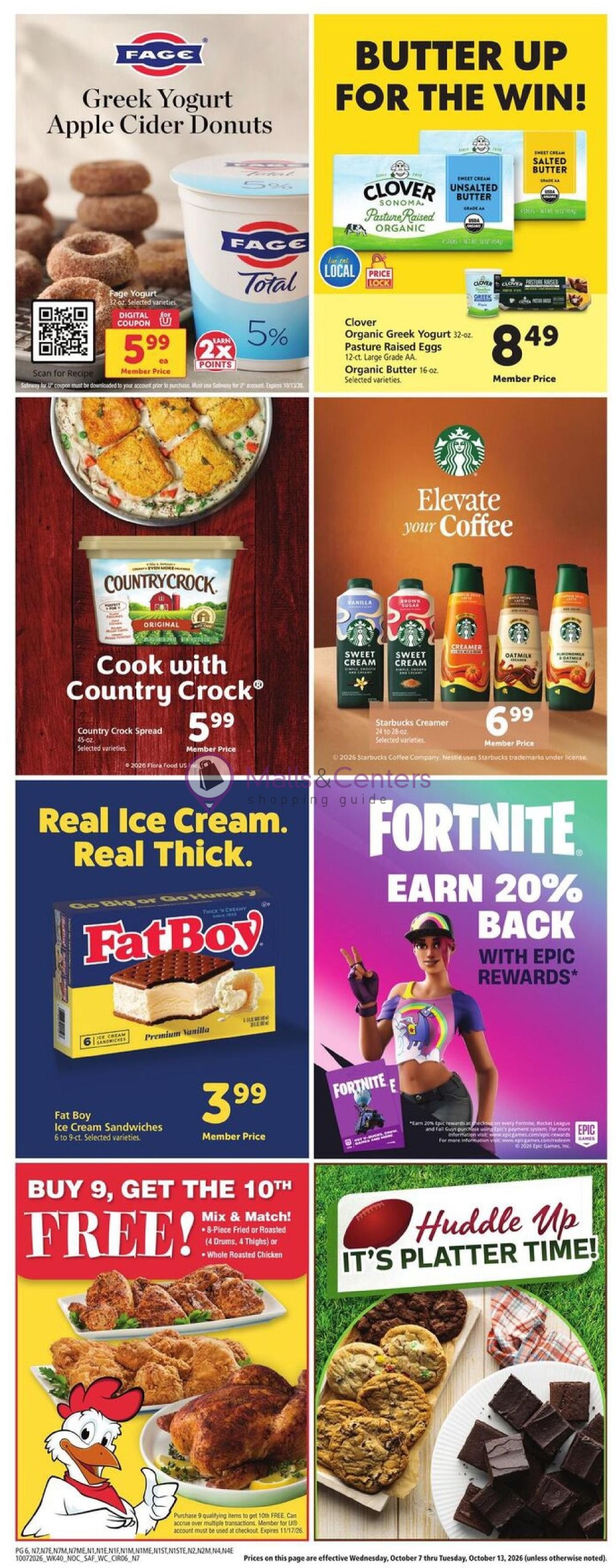 Weekly ad for Safeway valid: 10/07/2026 - 10/13/2026, page 6