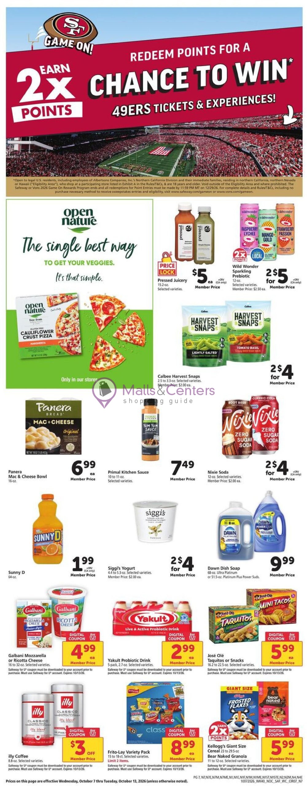 Weekly ad for Safeway valid: 10/07/2026 - 10/13/2026, page 7
