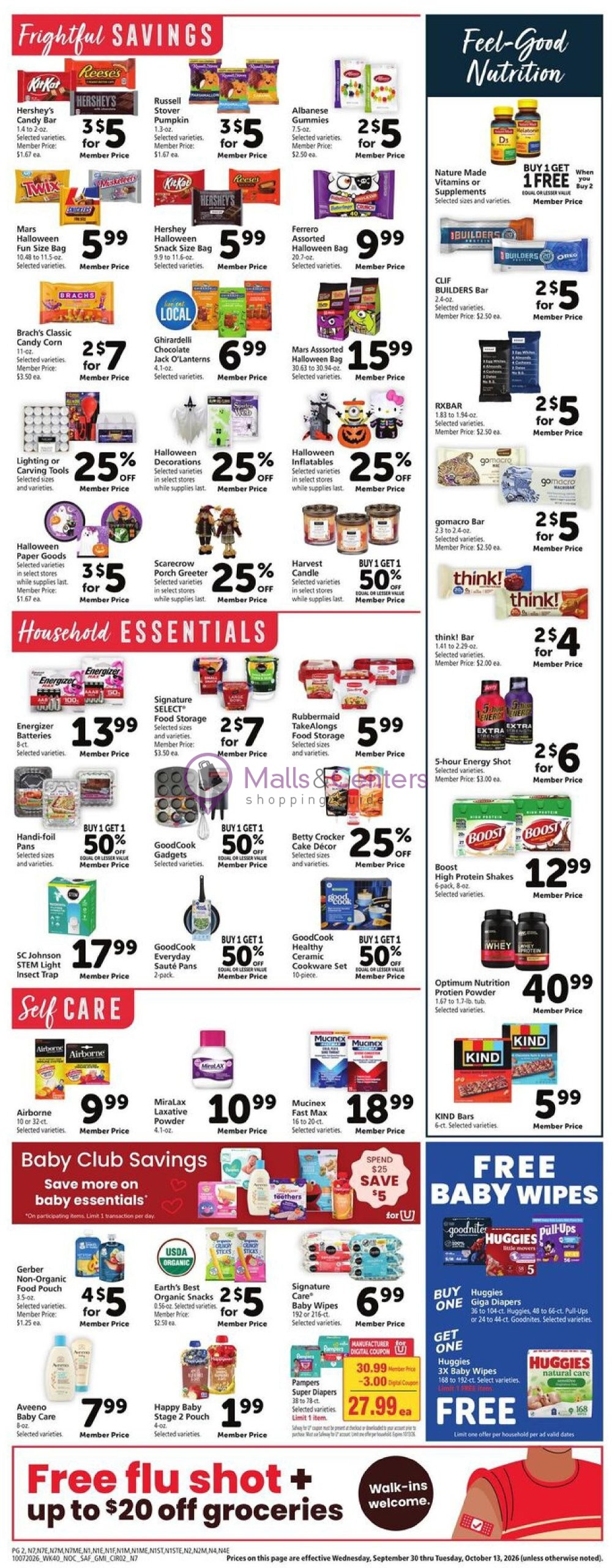 Weekly ad for Safeway valid: 10/07/2026 - 10/13/2026, page 9