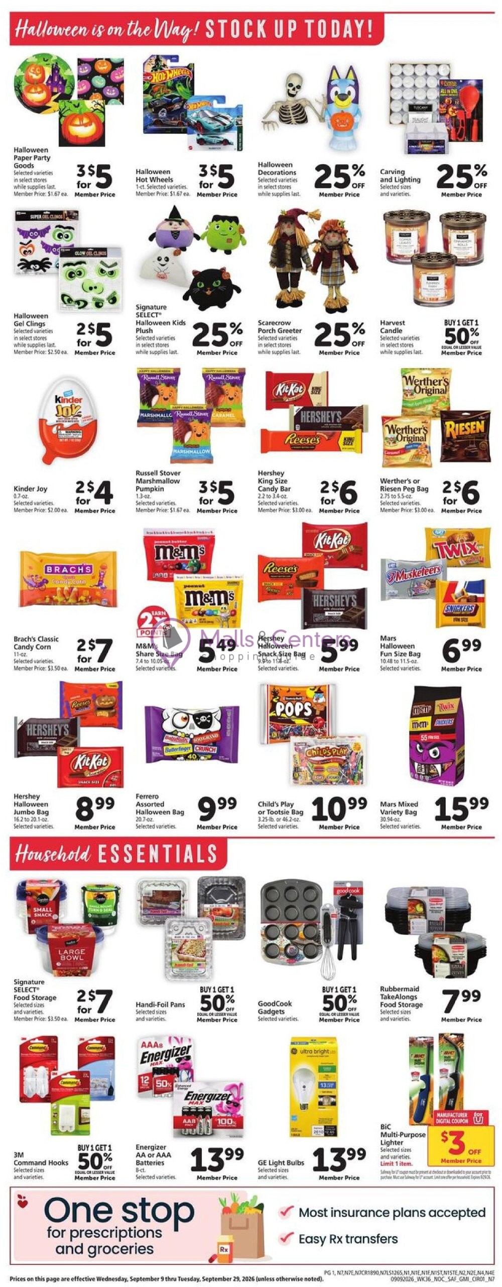 Weekly ad for Safeway valid: 09/09/2026 - 09/15/2026, page 8
