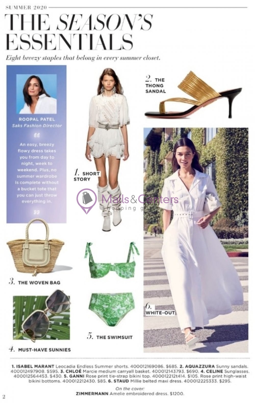 Saks Fifth Avenue Weekly Ad sales & flyers specials MallsCenters