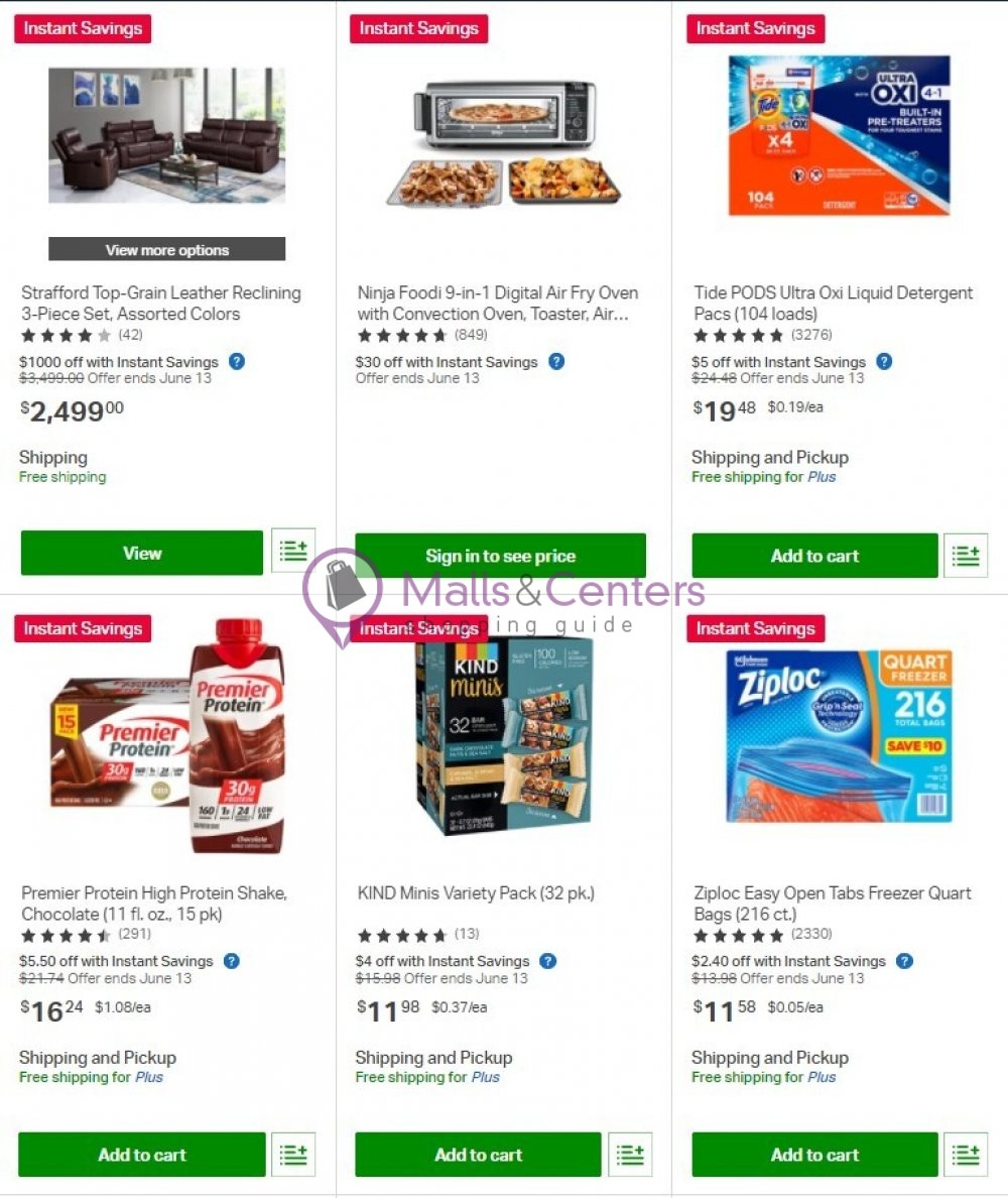 Sam's Club Weekly Ad sales & flyers specials MallsCenters