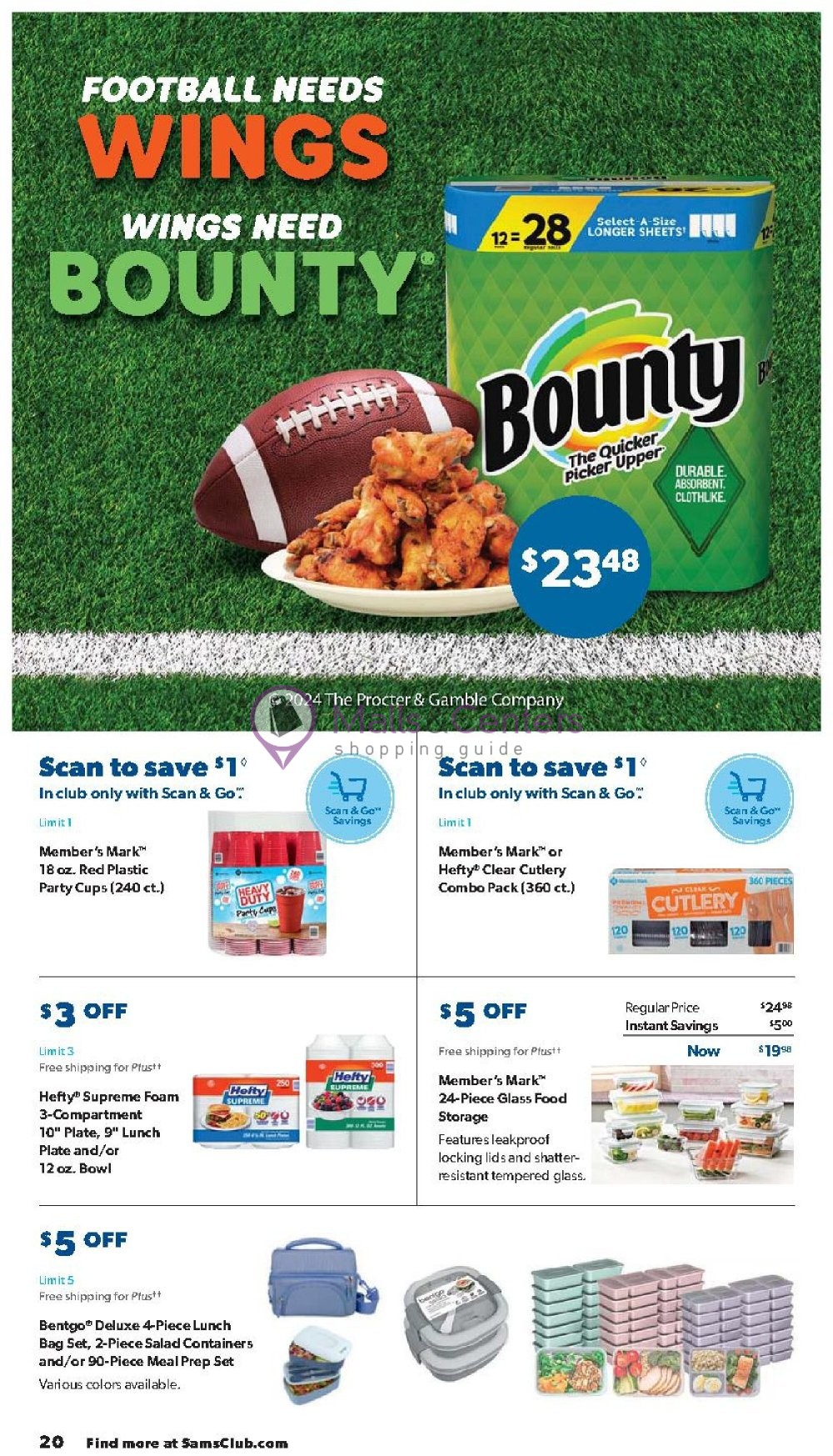 Sam's Club Weekly ad valid from 02/01/2024 to 02/25/2024 MallsCenters