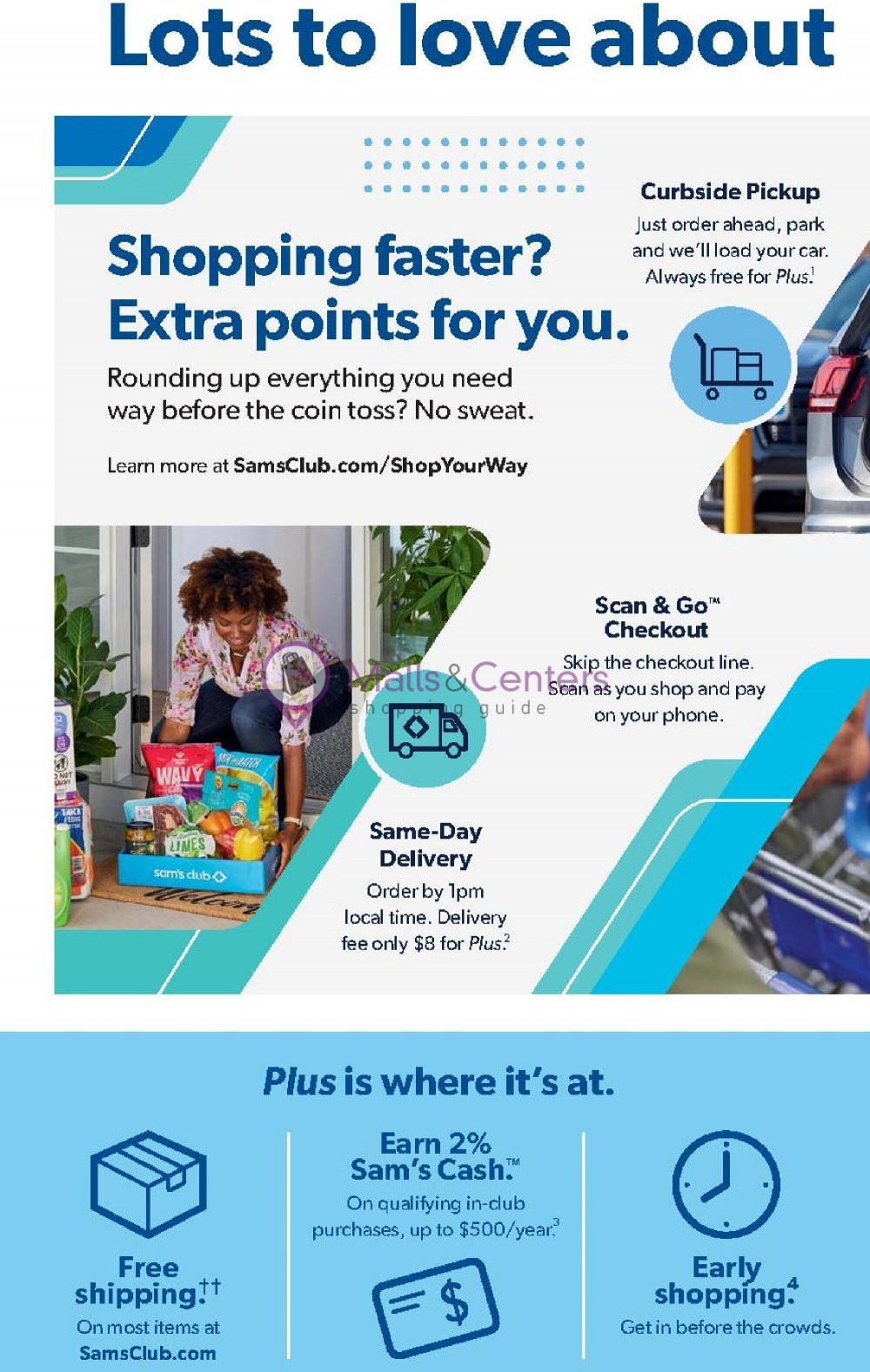 Sam's Club Weekly ad valid from 02/01/2024 to 02/25/2024 MallsCenters