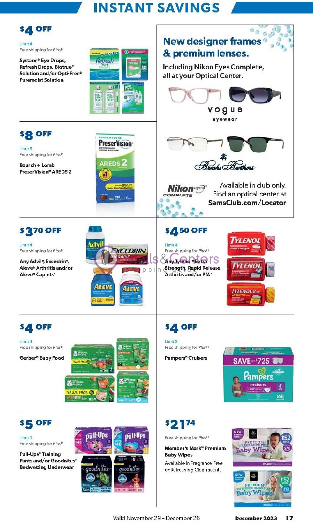 Weekly ad for Sam's Club valid: 11/29/2023 - 12/26/2023, page 17