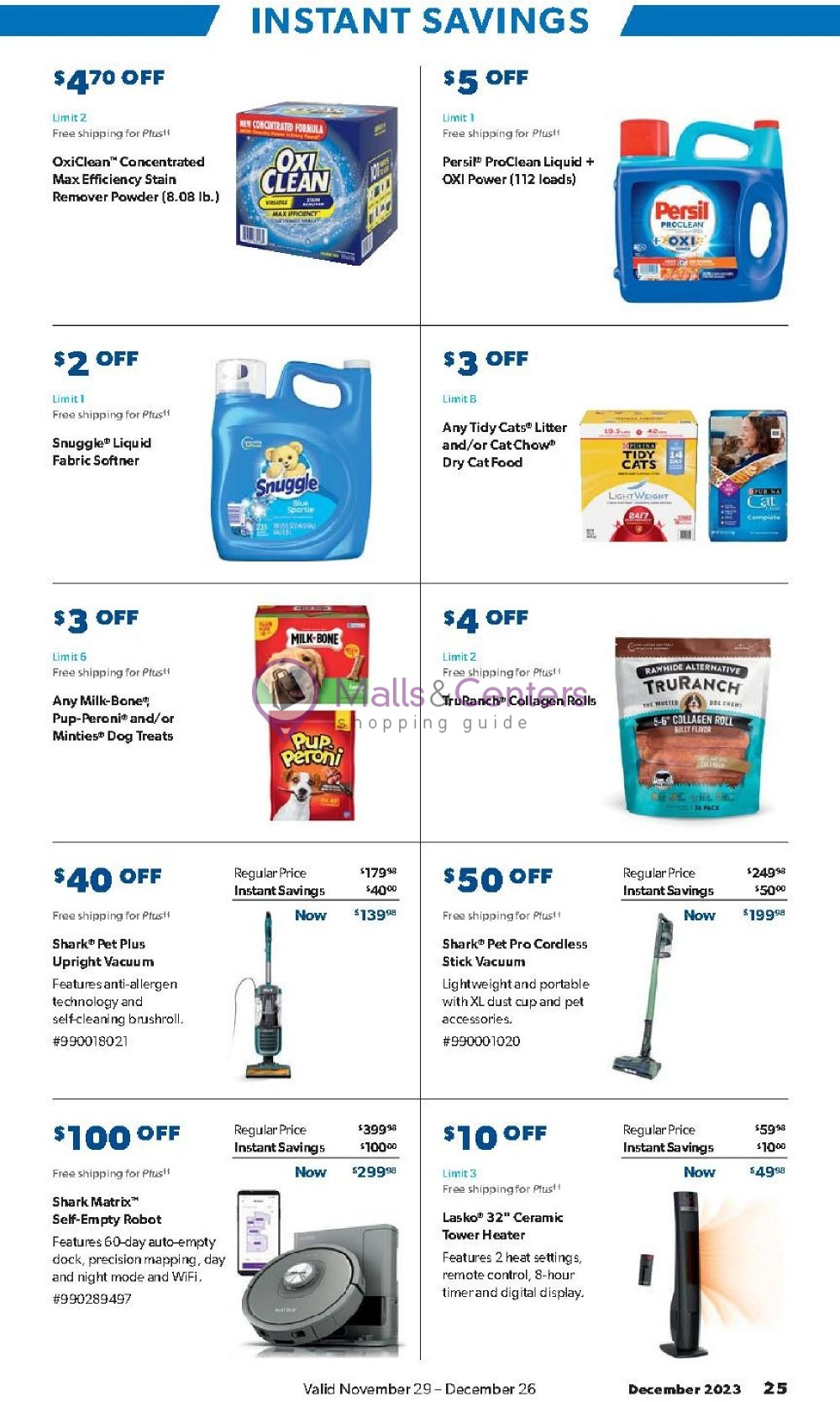 Sam's Club Weekly ad valid from 11/29/2023 to 12/26/2023 - MallsCenters