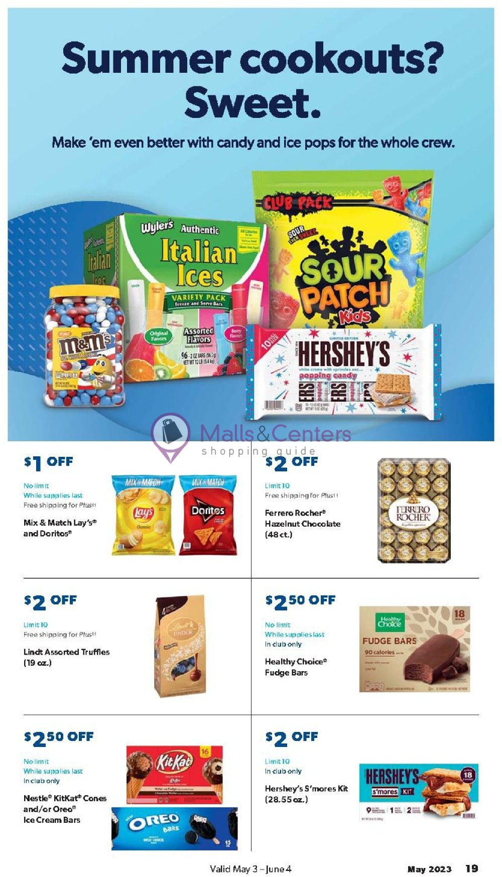 Weekly ad for Sam's Club valid: 05/03/2023 - 06/04/2023, page 19