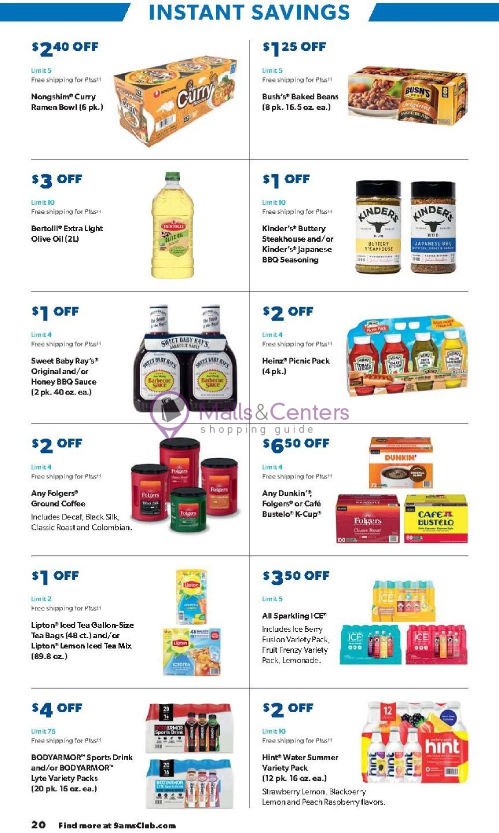 Weekly ad for Sam's Club valid: 05/03/2023 - 06/04/2023, page 20