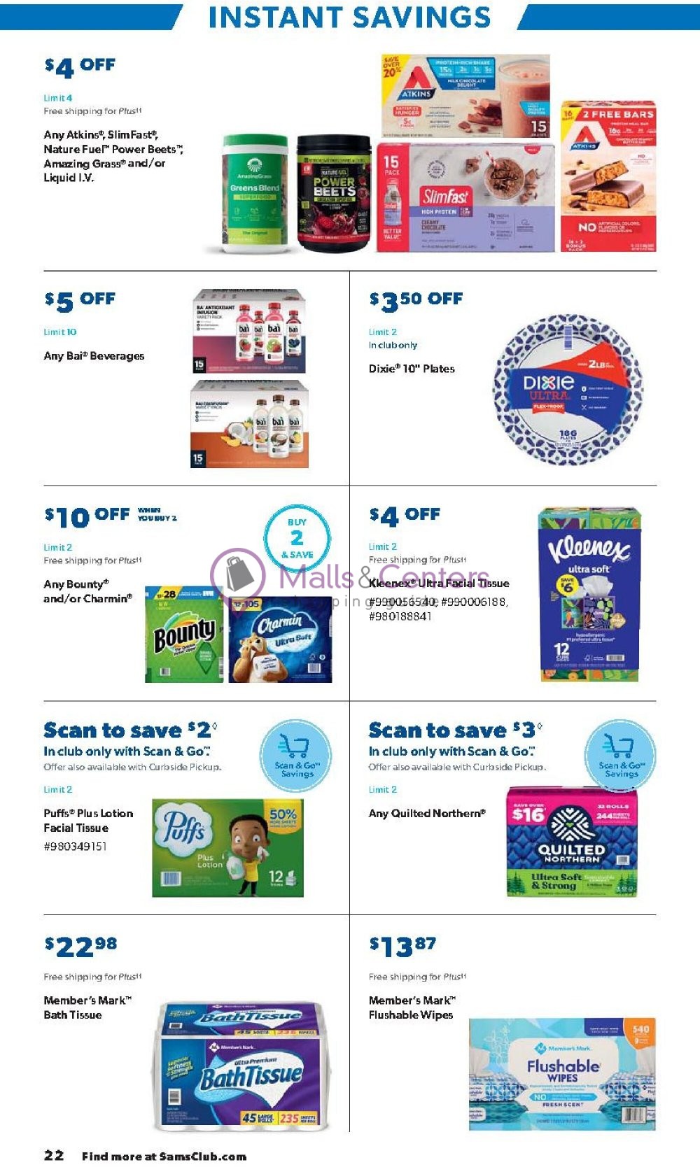 Weekly ad for Sam's Club valid: 05/03/2023 - 06/04/2023, page 22