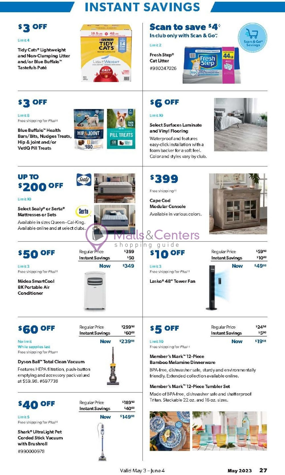 Weekly ad for Sam's Club valid: 05/03/2023 - 06/04/2023, page 27