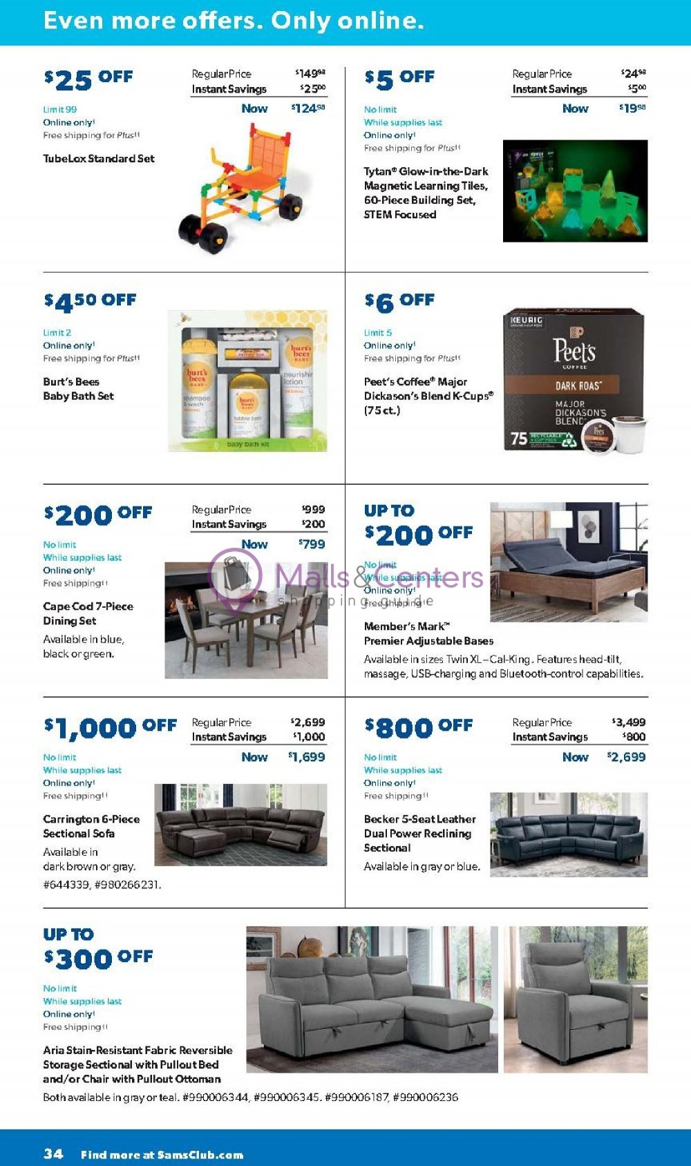 Weekly ad for Sam's Club valid: 05/03/2023 - 06/04/2023, page 34