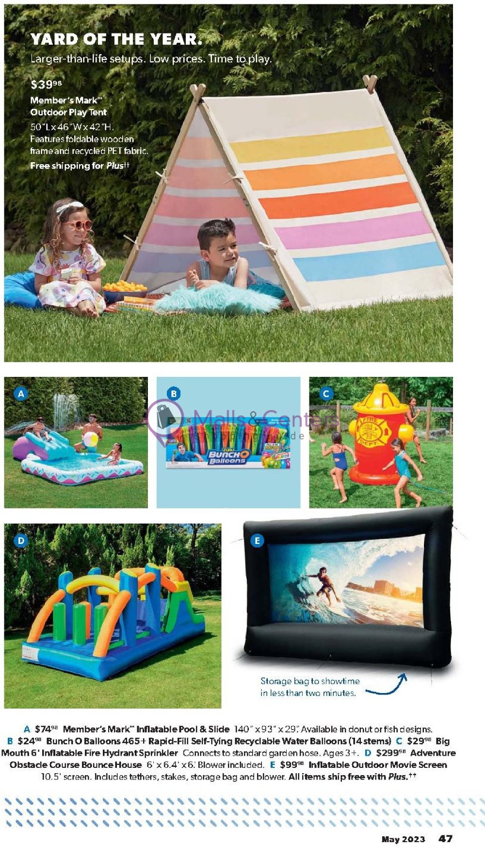 Weekly ad for Sam's Club valid: 05/03/2023 - 06/04/2023, page 47