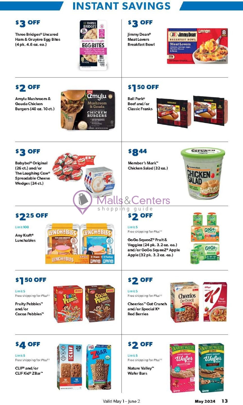 Weekly ad for Sam's Club valid: 05/01/2024 - 06/02/2024, page 13