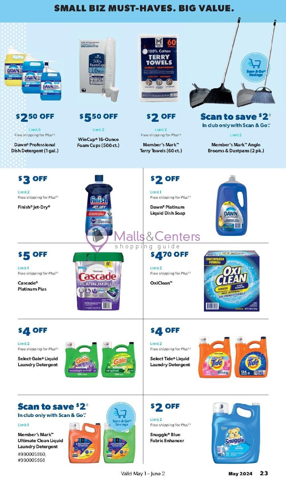Weekly ad for Sam's Club valid: 05/01/2024 - 06/02/2024, page 23