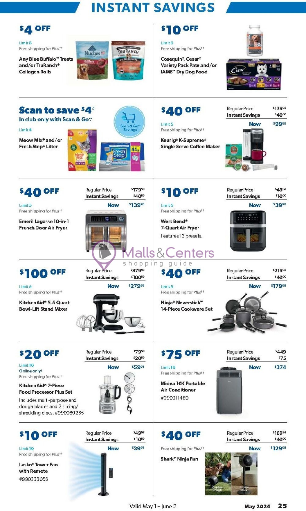 Weekly ad for Sam's Club valid: 05/01/2024 - 06/02/2024, page 25
