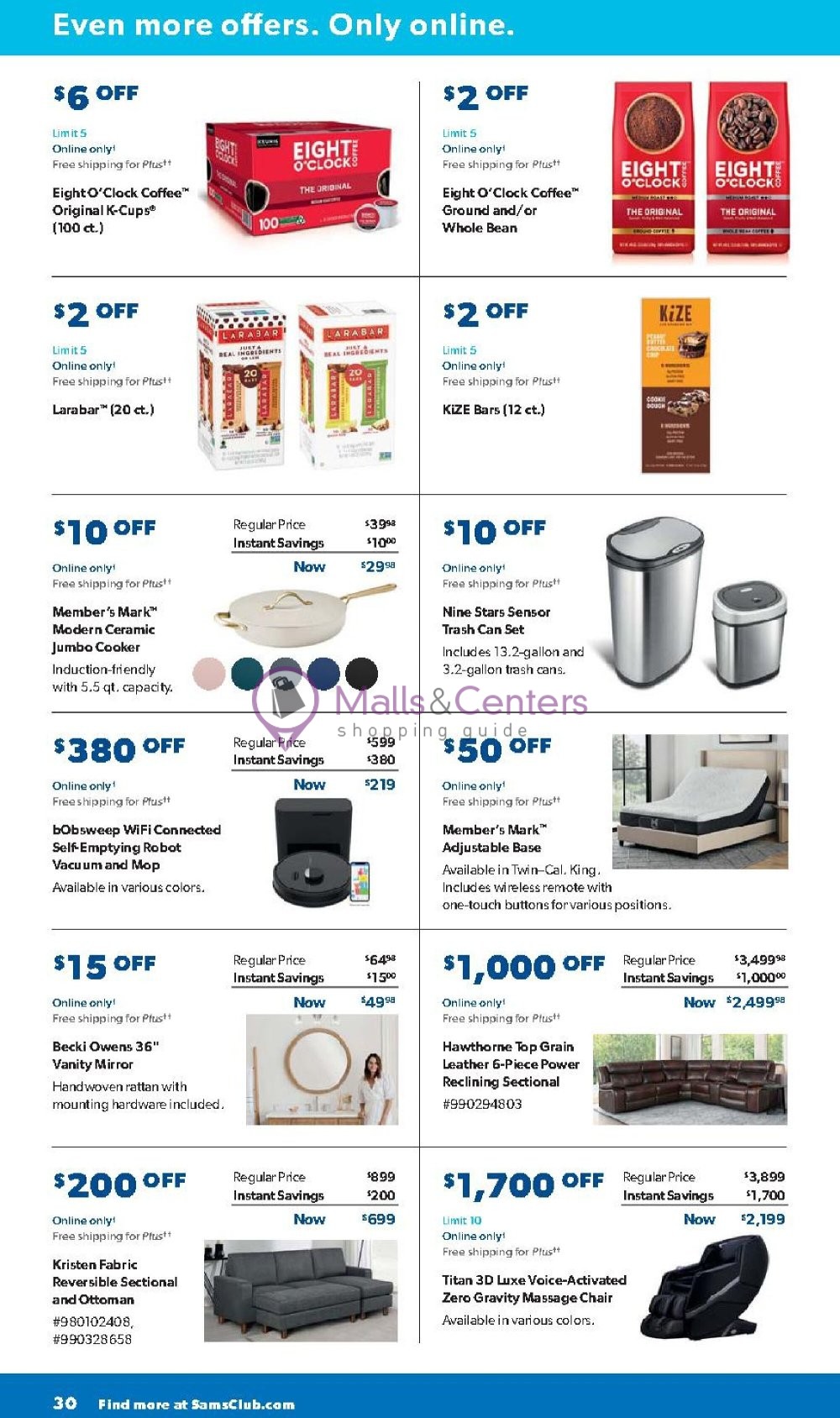 Weekly ad for Sam's Club valid: 05/01/2024 - 06/02/2024, page 30